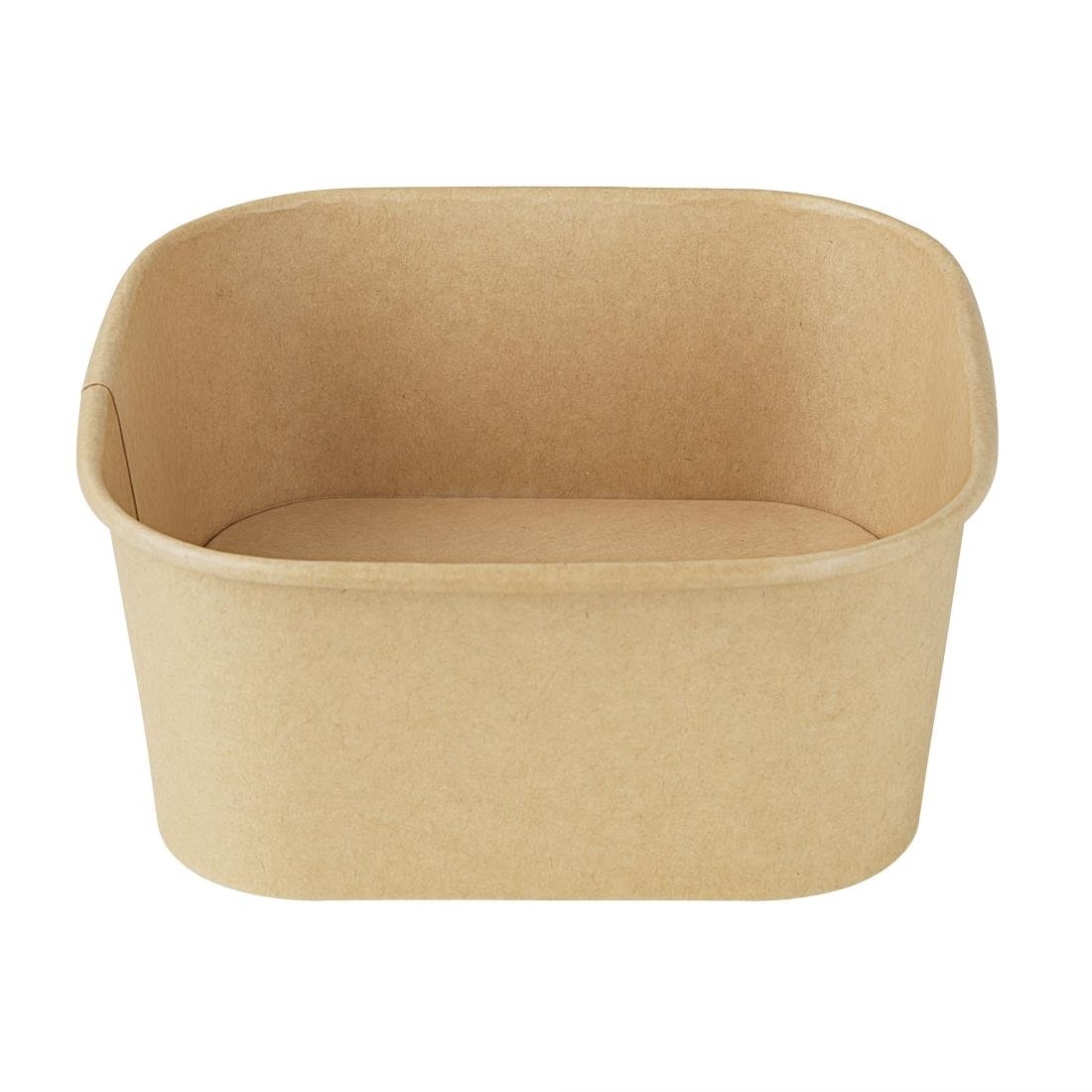 Barquettes carrées Fiesta Recyclable 1400ml (lot de 300)