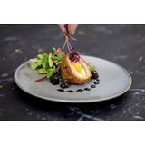 Assiettes plates Olympia Ember Blue 230mm (lot de 6)