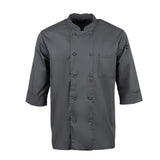 Veste de cuisine mixte Chef Works grise S - NISBETS