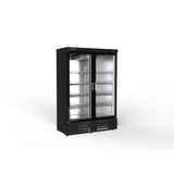 Armoire  gourmet 2 porte vitrée positive - EBR-1302-NI - CODIGEL