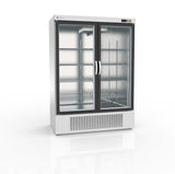 Armoire Gourmet 2 portes vitrée -20°C, 1201L inox