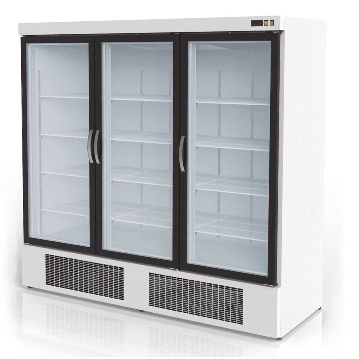 Armoire  gourmet 3 porte vitrée négative - EBC-2003-BB - CODIGEL