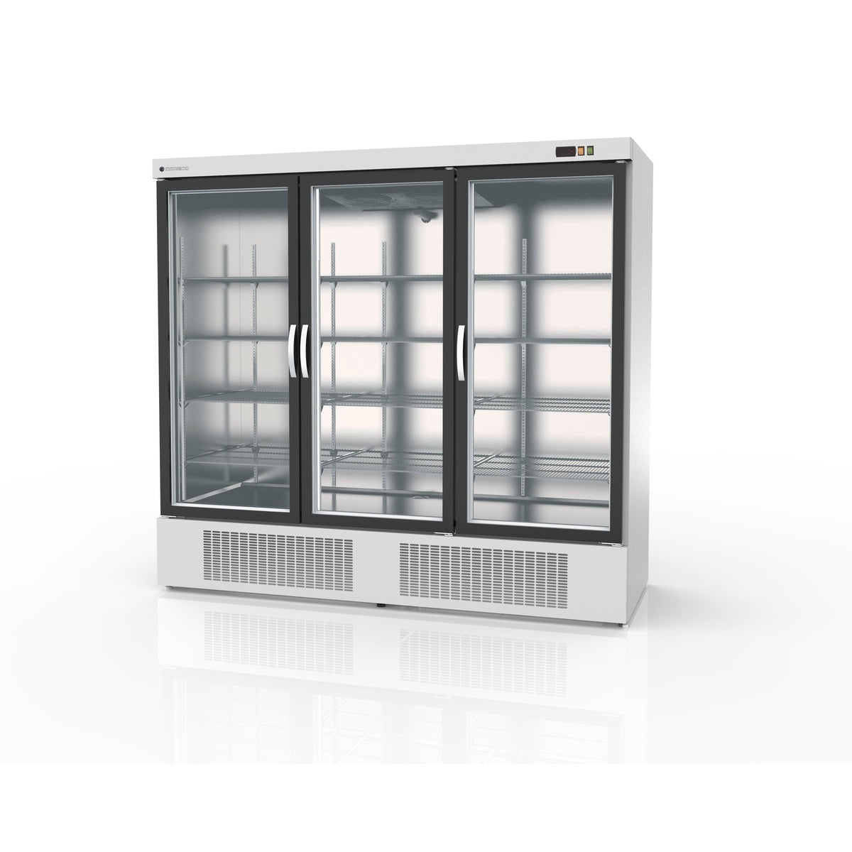 Armoire  gourmet 3 porte vitrée négative - EBC-2003-BI - CODIGEL