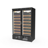 Armoire à vin bi-température 2 portes - EBRW-1302/2-NI - CODIGEL