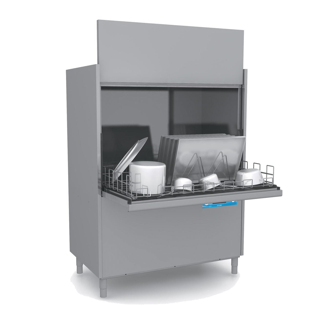 Elettrobar - RIVER - Lave-batterie - Panier 1310 x 700 mm - RIVER298V1