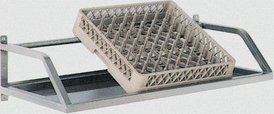 Etagère murale inclinée avec tôle de fond pour casiers 500 x 500 - ETI16050