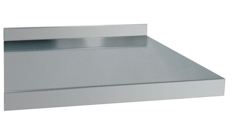 Etagère murale pleine en inox - Profondeur 400 mm - Longueur 800 mm - EM408T