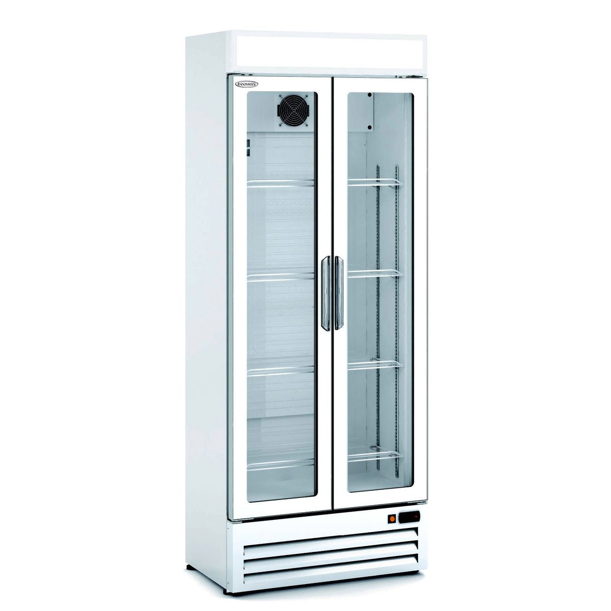 Armoire d'exposition positive 2 portes - EVRV-750 - CODIGEL