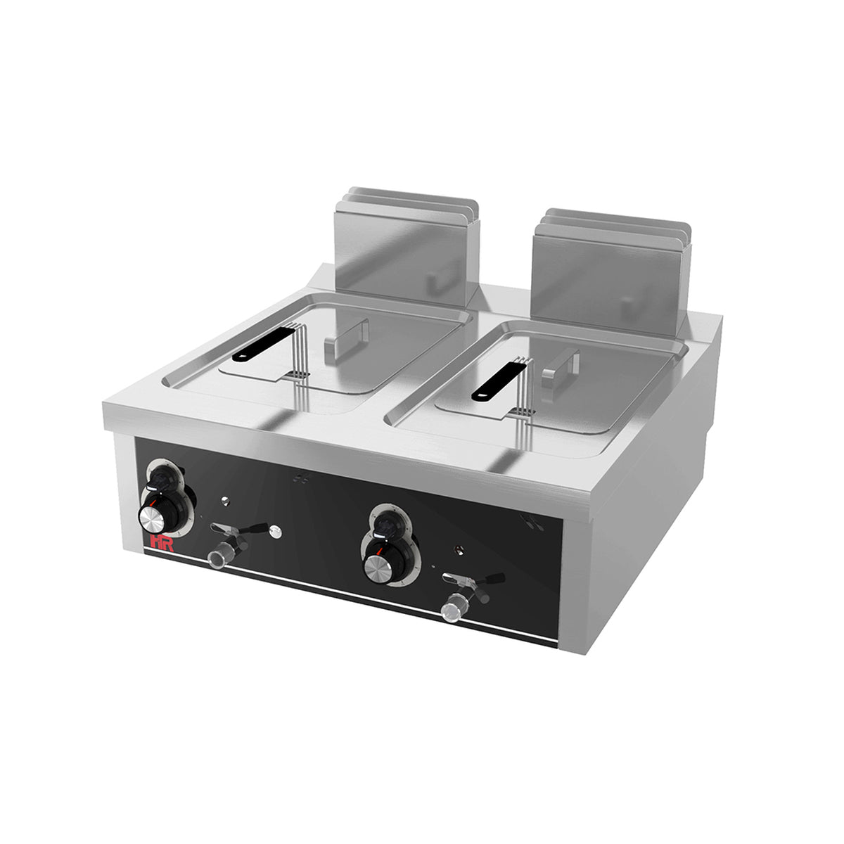 Friteuse á gaz  12l+12l série 750 á poser  - FDG12L12L750S - CODIGEL