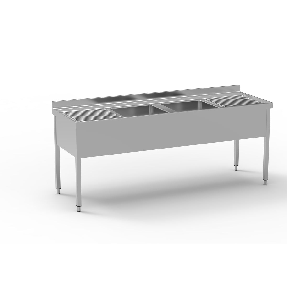 Plonge standard série 700 en inox - FGB-227/22 - CODIGEL