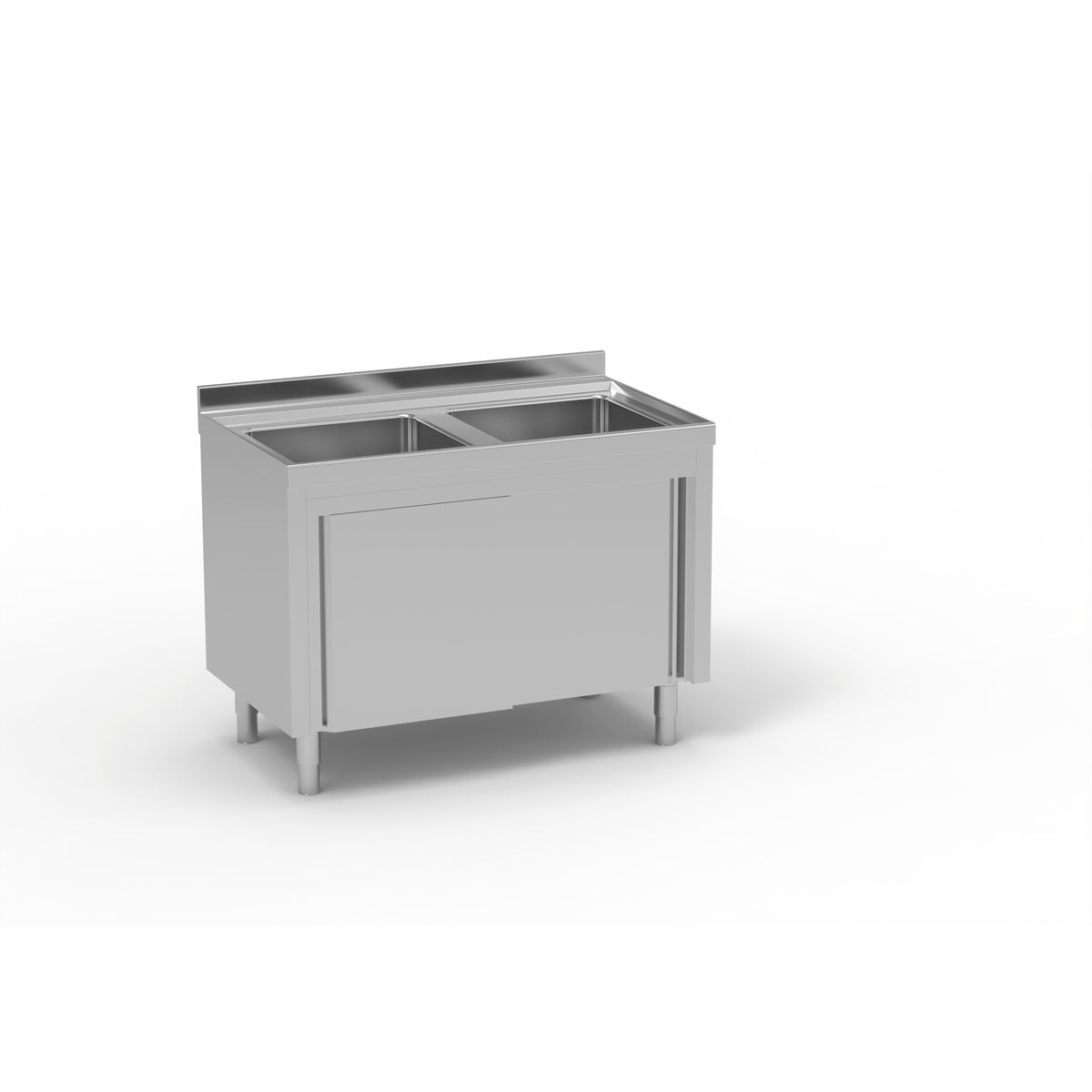 Meuble plonge inox - FMM-127/20 - CODIGEL
