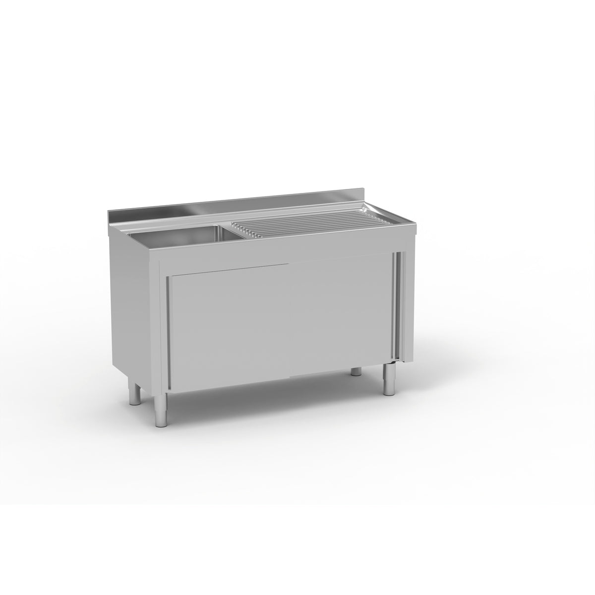 Meuble plonge inox - FMM-146/11D - CODIGEL
