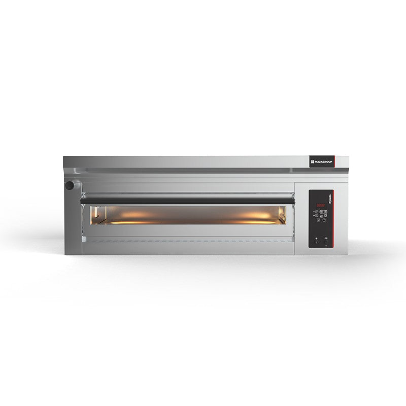 Four à pizza électrique 1 chambre 6 pizzas à commandes digitales - Gamme Pyralis - PYD6F - Pizza Group