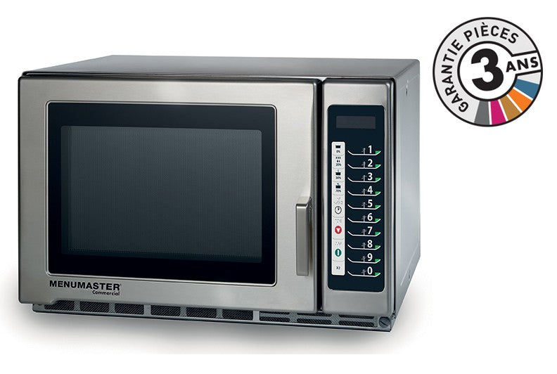 Four micro-onde professionnel - 34 L - 1800 W - RFS518TS - Menumaster
