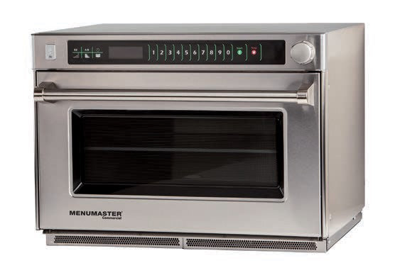 Four micro-ondes professionnel GN 1/1 - 4 magnétrons - 45 L - 2100 W - MS05211 - Menumaster