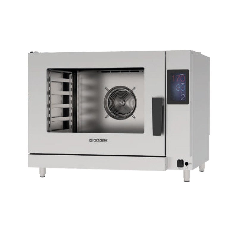 Four pâtissier injection directe 5 niveaux triphase sonde + lavage  - Tecnoinox - FMPI5ETSL