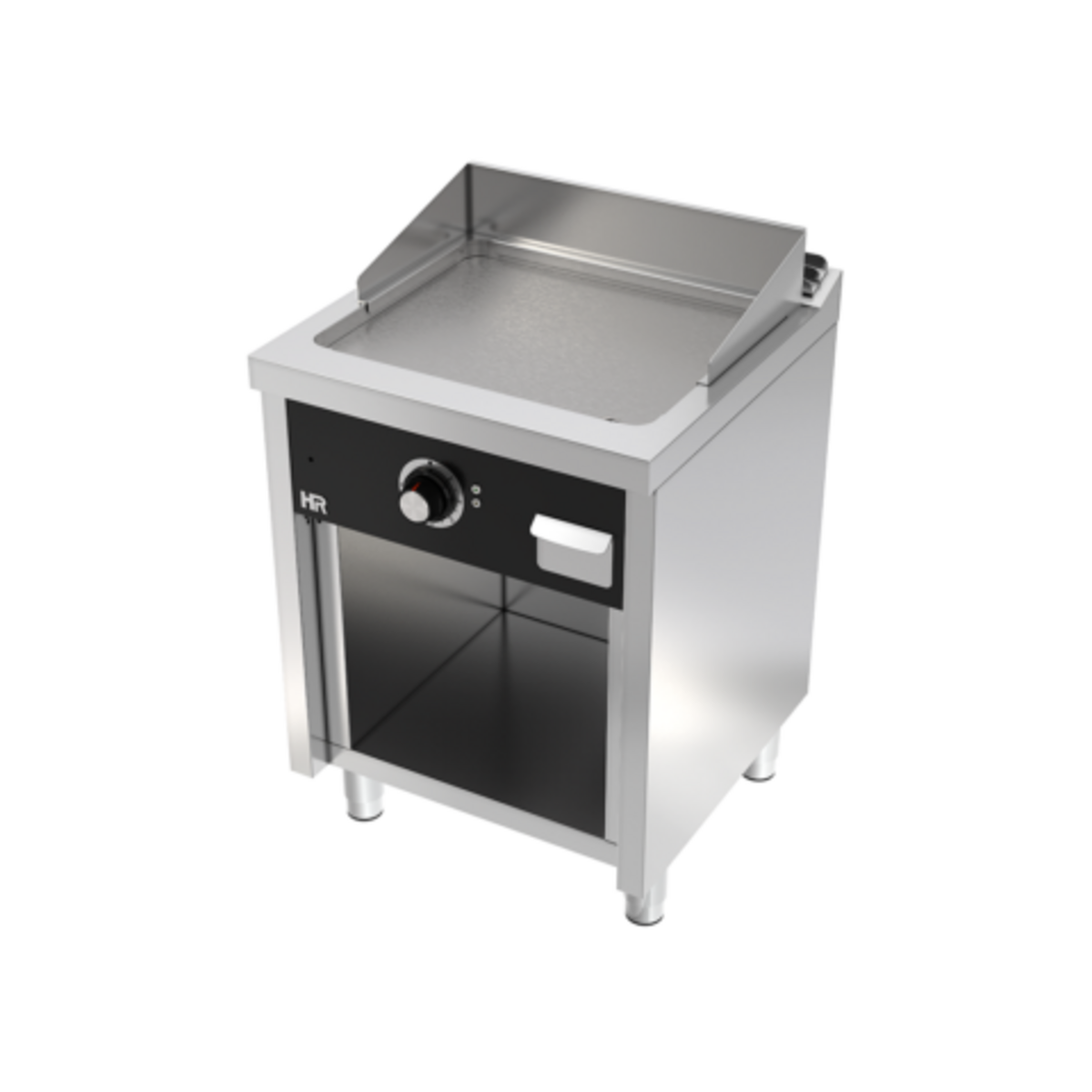 Fry top électrique 600 sur placard 600 rectifié - FTE6006E - CODIGEL