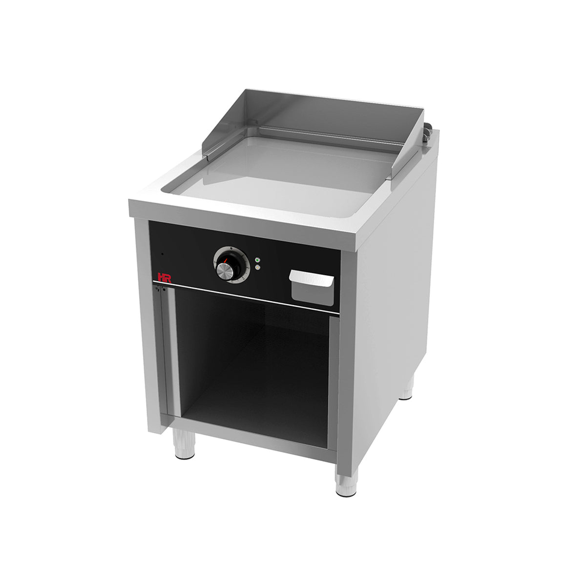 Fry top électrique 600 sur placard 750 chromée  - FTE7506ECR - CODIGEL