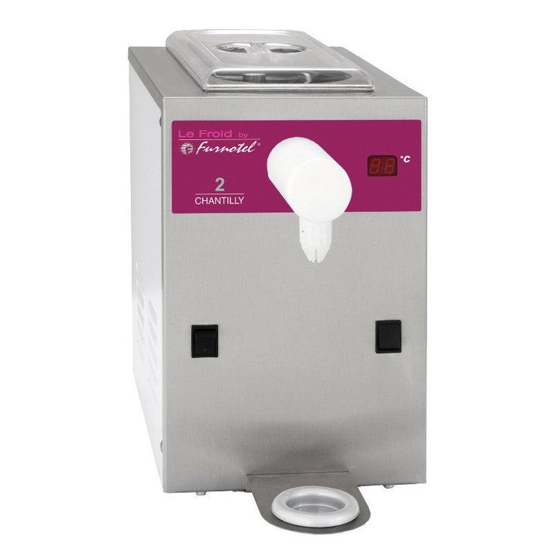 Furnotel - Machine à Chantilly - Commandes mécaniques - 100 litres / heure - PRIMA5