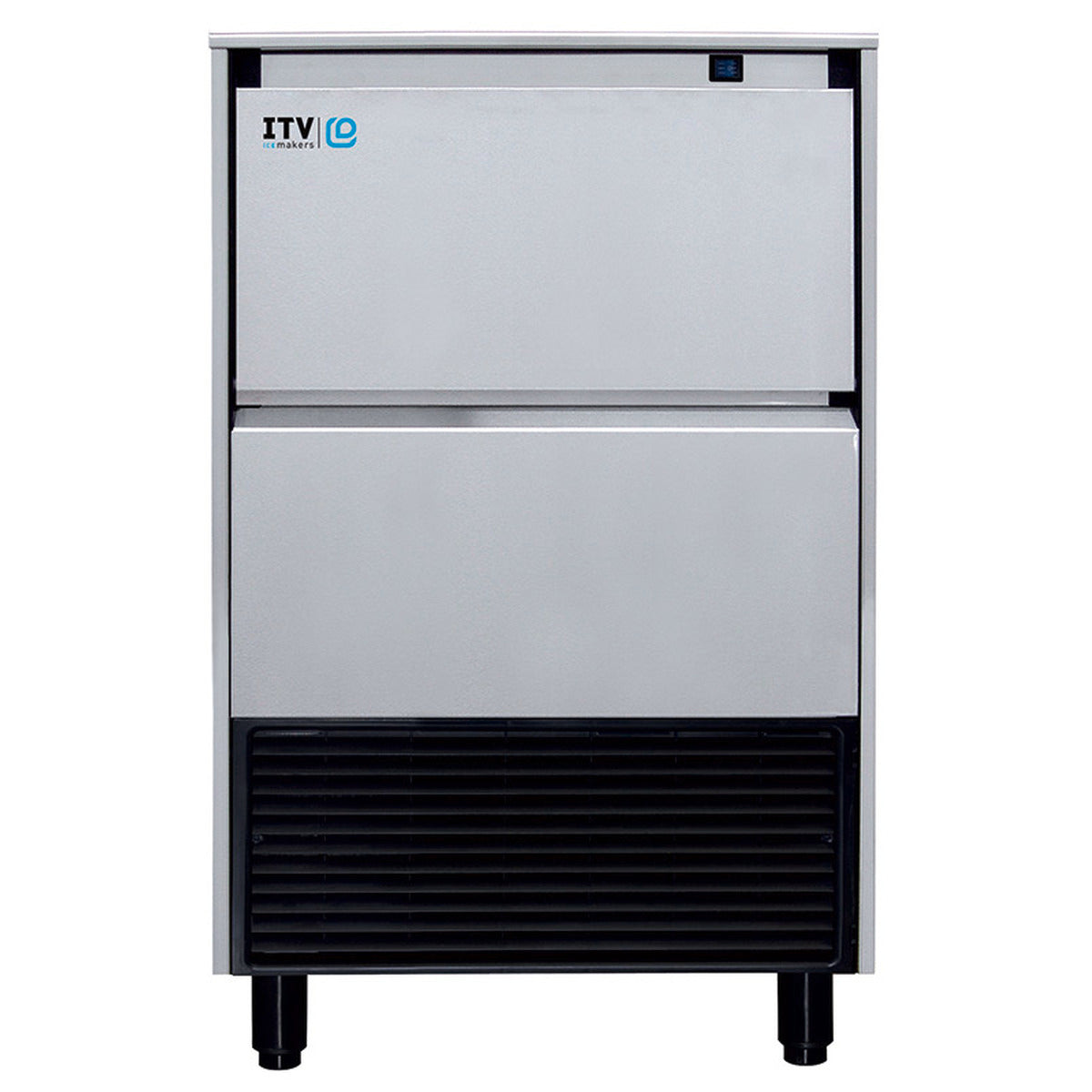 Machine à glaçons à injection - Prod. (24H): 112kg - Refroidissement AIR - Glaçons pleins 22 g - Avec pompe de vidange intégrée - GALA110A-DP - CODIGEL