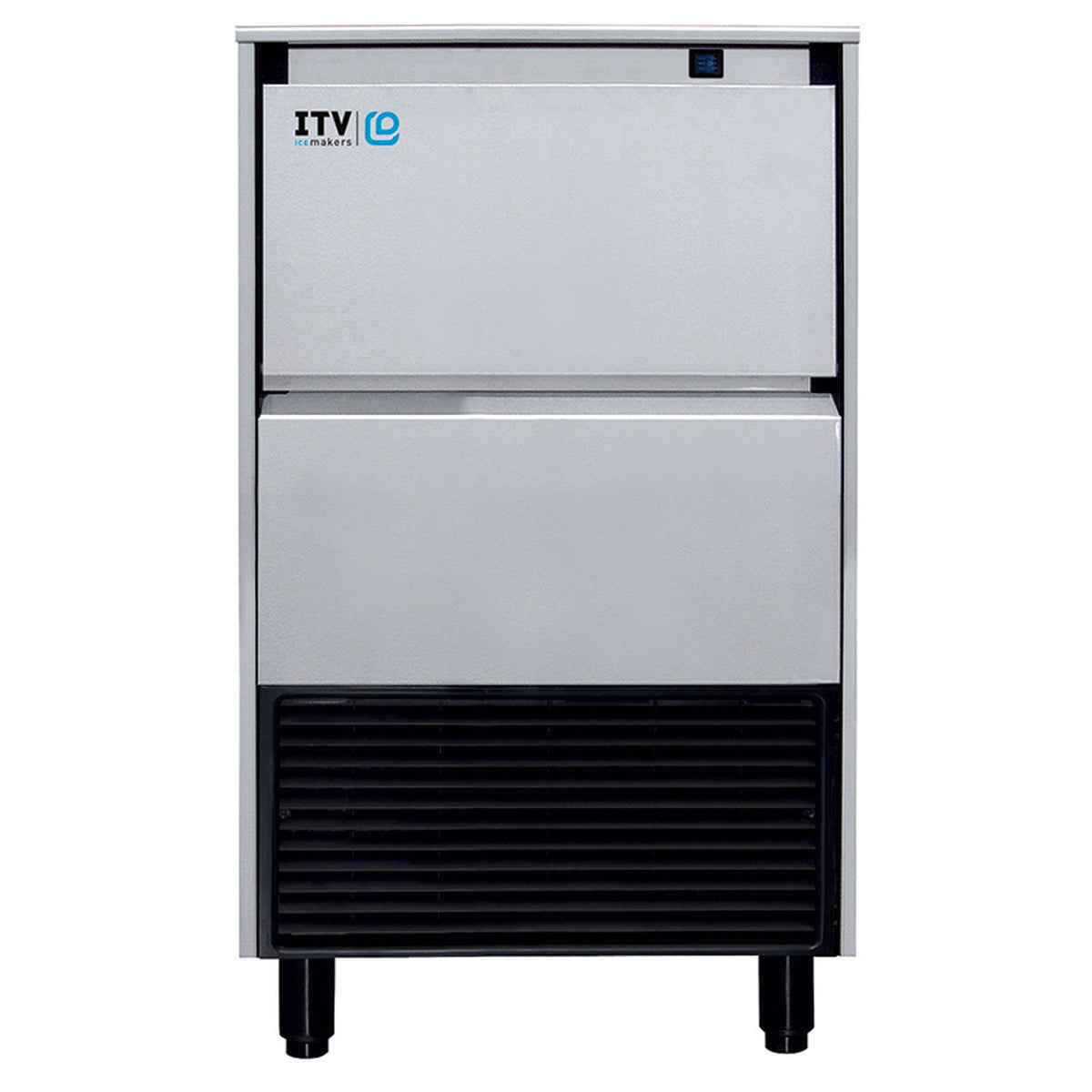 Machine à glaçons à injection - Prod. (24H): 47kg - Refroidissement AIR - Glaçons pleins 22 g - Avec pompe de vidange intégrée - GALA45A-DP - CODIGEL
