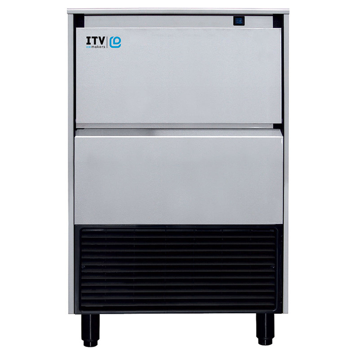 Machine à glaçons à injection - Prod. (24H): 56kg - Refroidissement EAU - Glaçons pleins 22 g - GALA60E - CODIGEL