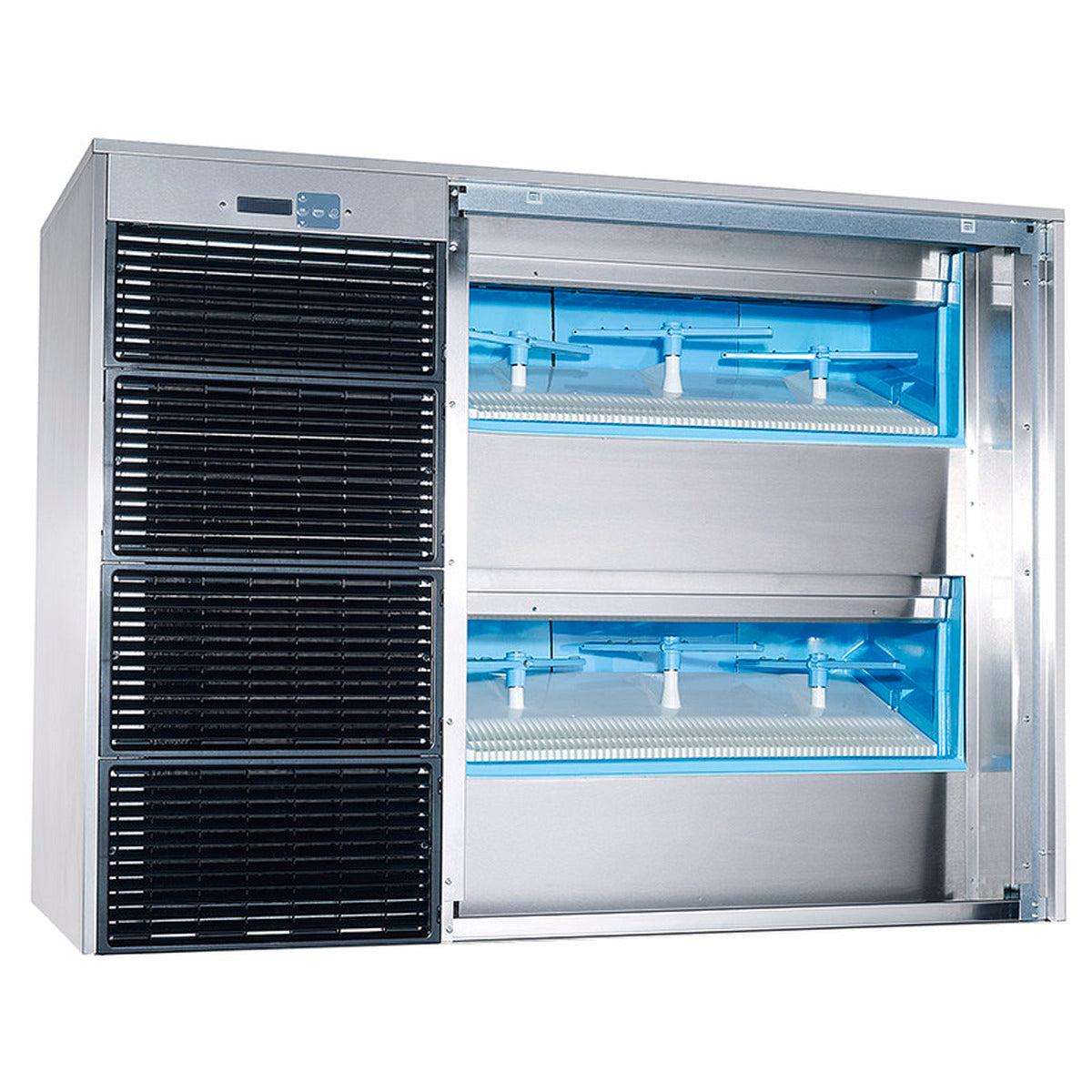 Tête de production - Prod. (24H): 385kg - Refroidissement EAU - Glaçons pleins 30 g - GALAMR400E - CODIGEL