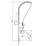Robinet douchette - GD-2G - CODIGEL