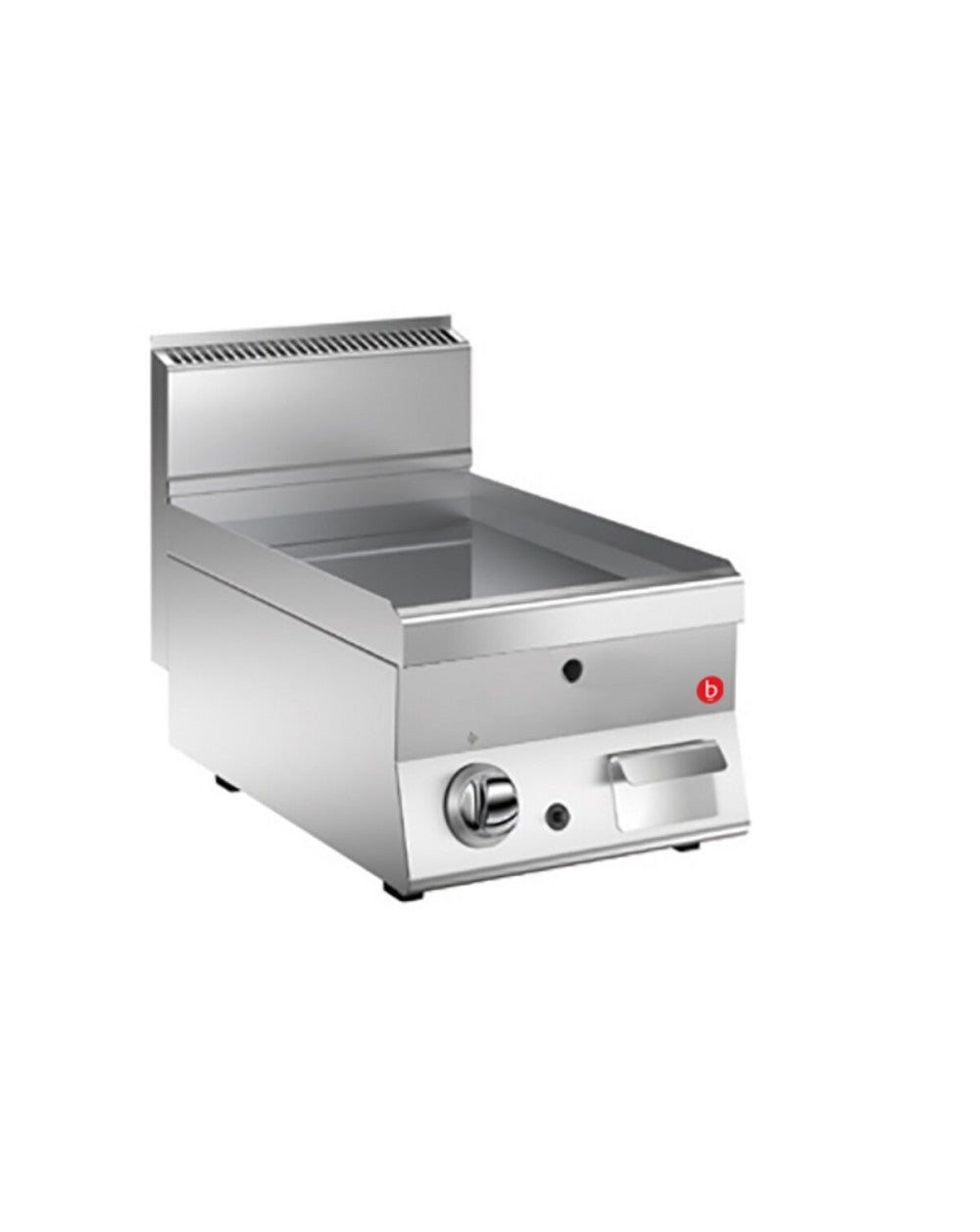 Grillade gaz - Plaque lisse 22 dm² - AISI 430 - 396 x 555 mm - Gamme 650 -  60FTTG403 - Baron