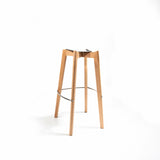 Keeve - Tabouret de bar avec piètement empilable - Assise en plastique - VEBA - 1 pcs