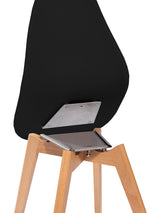 Keeve - Chaise avec piètement empilable - Assise en plastique - VEBA - 1 pcs