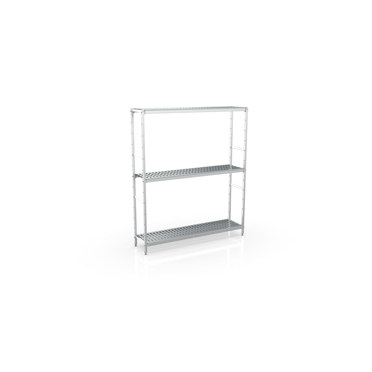 Rayonnage linéaire 1190x1370x400 3 niv - L1100-4P3 - CODIGEL