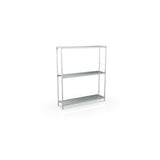 Rayonnage linéaire 1190x1370x400 3 niv - L1100-4P3 - CODIGEL