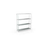 Rayonnage linéaire 1690x1370x400 4 niv - L1600-4P4 - CODIGEL