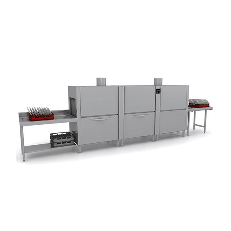 Lave-vaisselle à avancement automatique - Sortie à gauche - Panier 500 x 500 mm - TOP31222G - TOPTECH - COLGED
