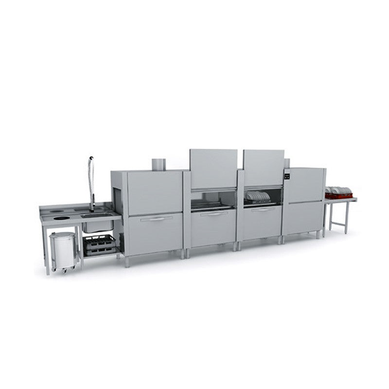 Lave-vaisselle à avancement automatique - Sortie à gauche - Panier 500 x 500 mm - TOP31223G - TOPTECH - COLGED
