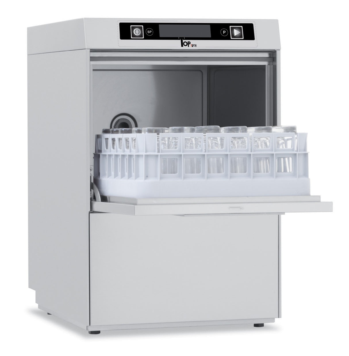 Lave-verres - 8 litres - Panier 400 x 400 mm - TOPTECH - COLGED