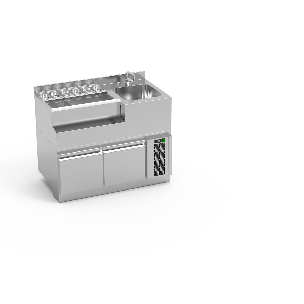 Bar Lynx module réfrigéré avec évier - LMRF-120D - CODIGEL