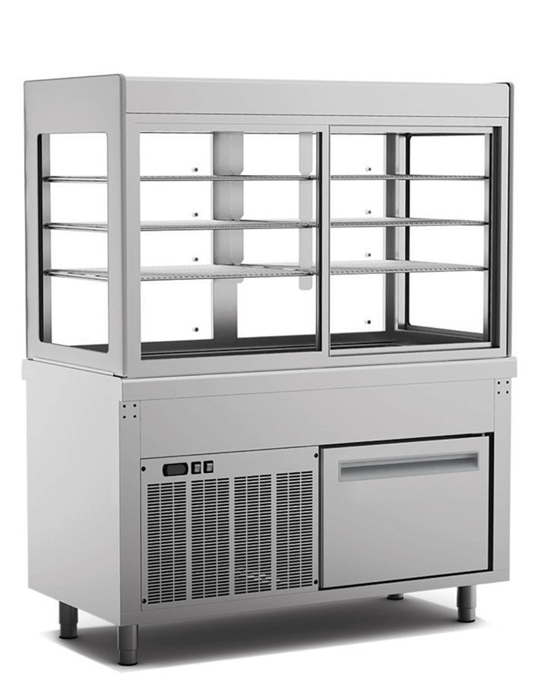 Meuble réfrigéré multi niveaux - Laqué - SELF-SERVICE 750 - SERVR2175-L - Nosem