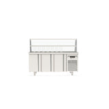 Meuble de préparation 700 positif - 3 portes - MFK70-180 - CODIGEL