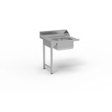 Table de pré lavage avec bac - MPS-80I - CODIGEL