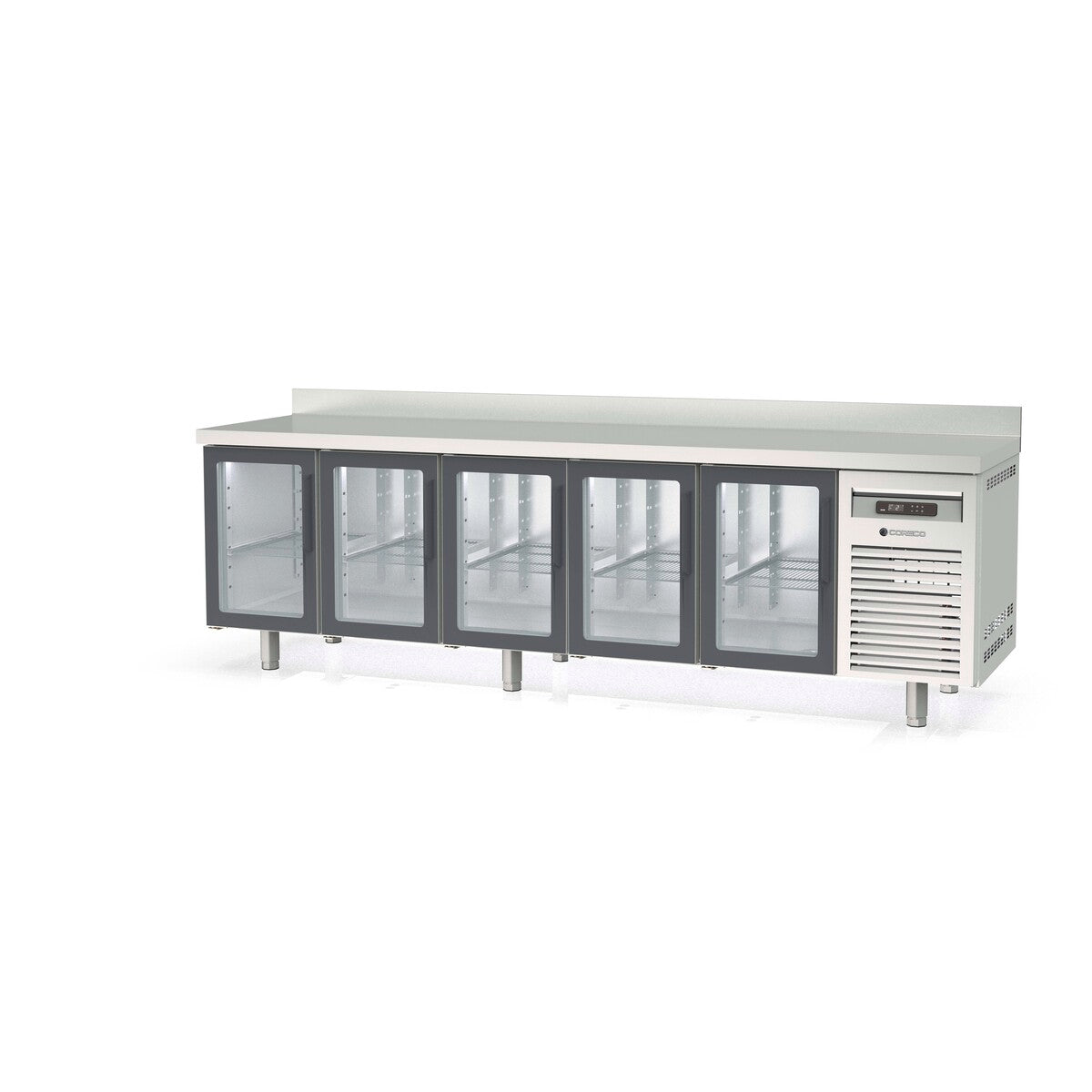Meuble 700 positif - 5 portes vitrées - MRGV-300 - CODIGEL