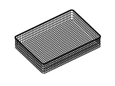 Panier en fil inox pour frites GN 1/1 - AFC011