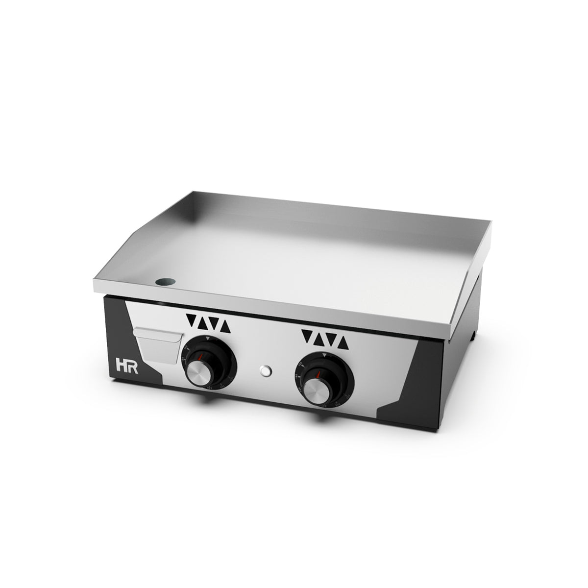 Plancha gaz 15 mm - Revêtement chrome - PLC6100CR - CODIGEL