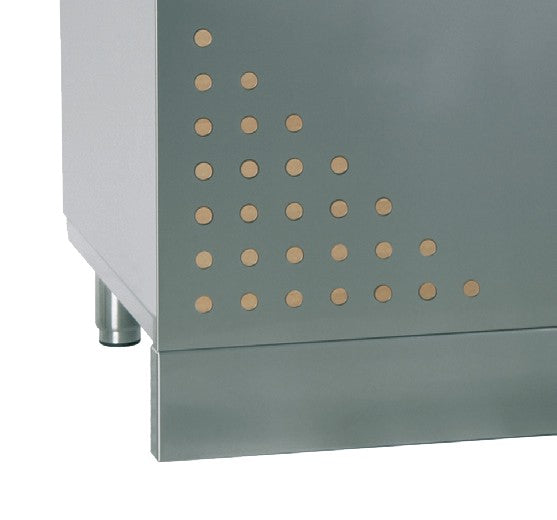Plinthe INOX pour meubles angles INT. 90° - SRIAI90
