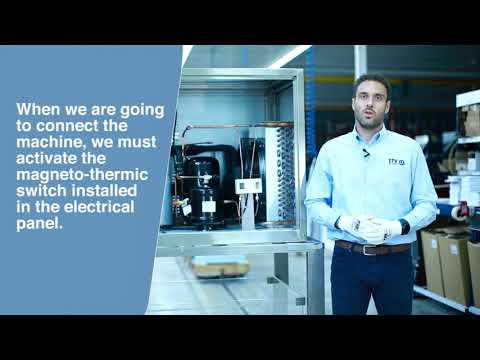 Machine à écailles REMOTE - Prod. (24H): +/- 600kg  - Glace à écailles (1,5 - 2,2mm) - SCALA600REMOTE - CODIGEL