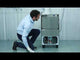 Machine à glaçons à injection - Prod. (24H): 153kg - Refroidissement AIR - Glaçons pleins 22 g - GALA150A - CODIGEL