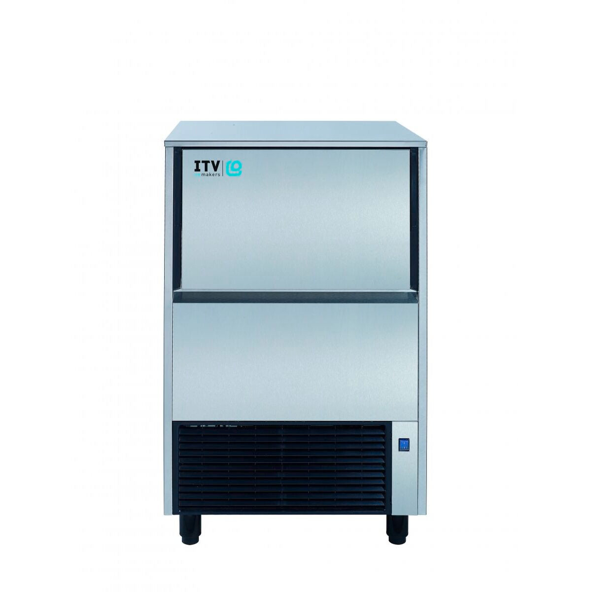 Machine à glaçons à palettes - Prod. (24H): 69kg - Refroidissement EAU - Glaçons creux 20 g - Q60E - CODIGEL