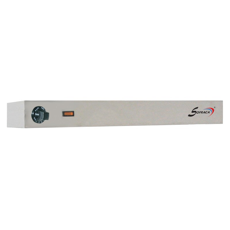 Rampe chauffante infrarouge - L 610 mm - 230 V - Avec régulateur - 33062SR