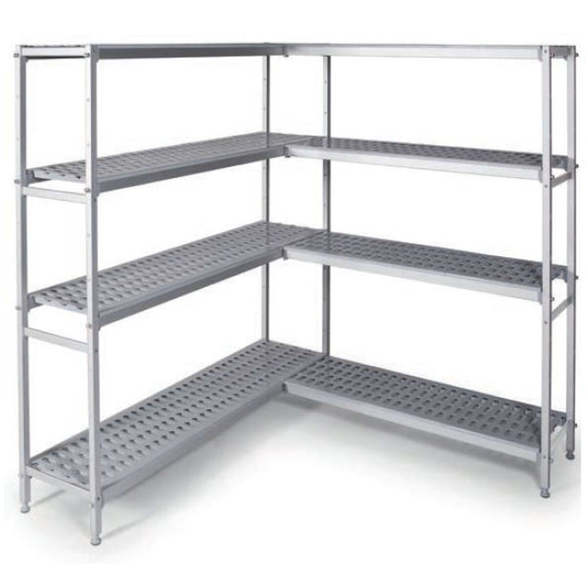 Rayonnage linéaire 1690x1370x400 4 niv - L1600-4P4 - CODIGEL